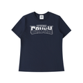 Wms Navy Tonal AC Primary Wordmark Tee
