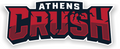 Athens Crush Prim Wordmark Flat Flex Magnet