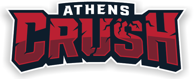 Athens Crush Prim Wordmark Flat Flex Magnet