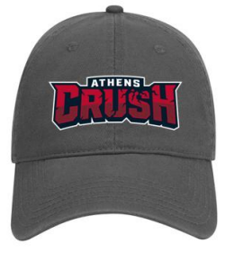 Charcoal Athens Crush Prim Wordmark Logo Hat