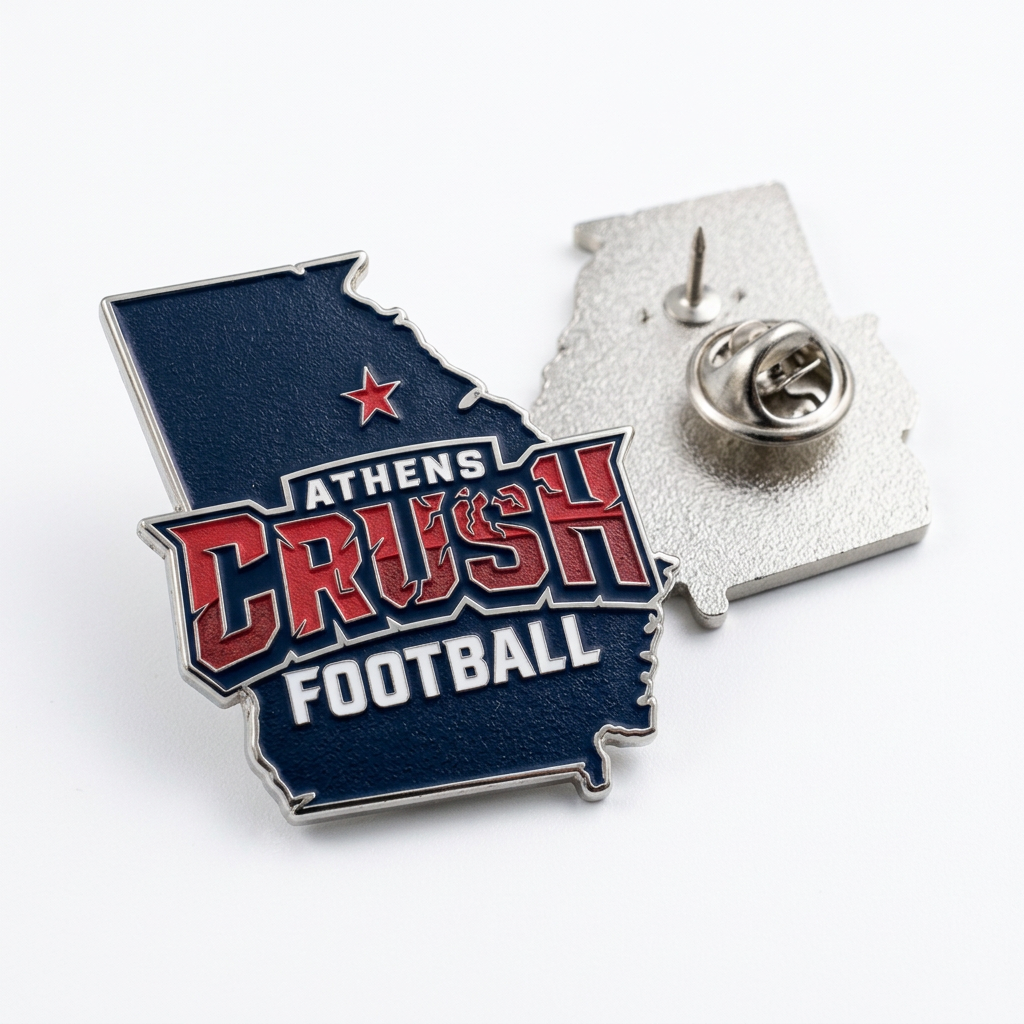 GA State AC Football Lapel Pin