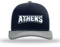 Athens Navy Wordmark Navy/White Trucker
