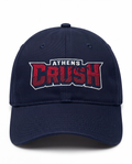Navy Athens Crush Prim Wordmark Logo Hat