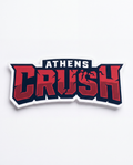 Athens Crush Wordmark Decal