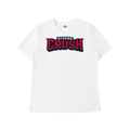 Wms White AC Primary Wordmark Tee